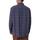 Textil Homem Camisas mangas comprida TBS  Azul