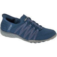 Sapatos Mulher Sapatilhas Skechers Slip-ins: Breathe Easy - Roll With Me Azul