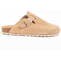Sapatos Mulher Chinelos Purapiel 102527 Bege