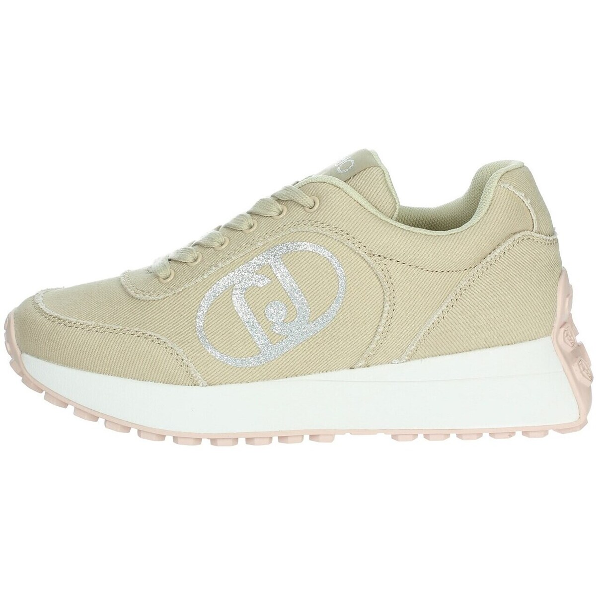 Sapatos Mulher Sapatilhas de cano-alto Liu Jo LOLO 18 Bege