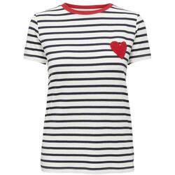 Textil Mulher T-shirts e Pólos Only  Branco
