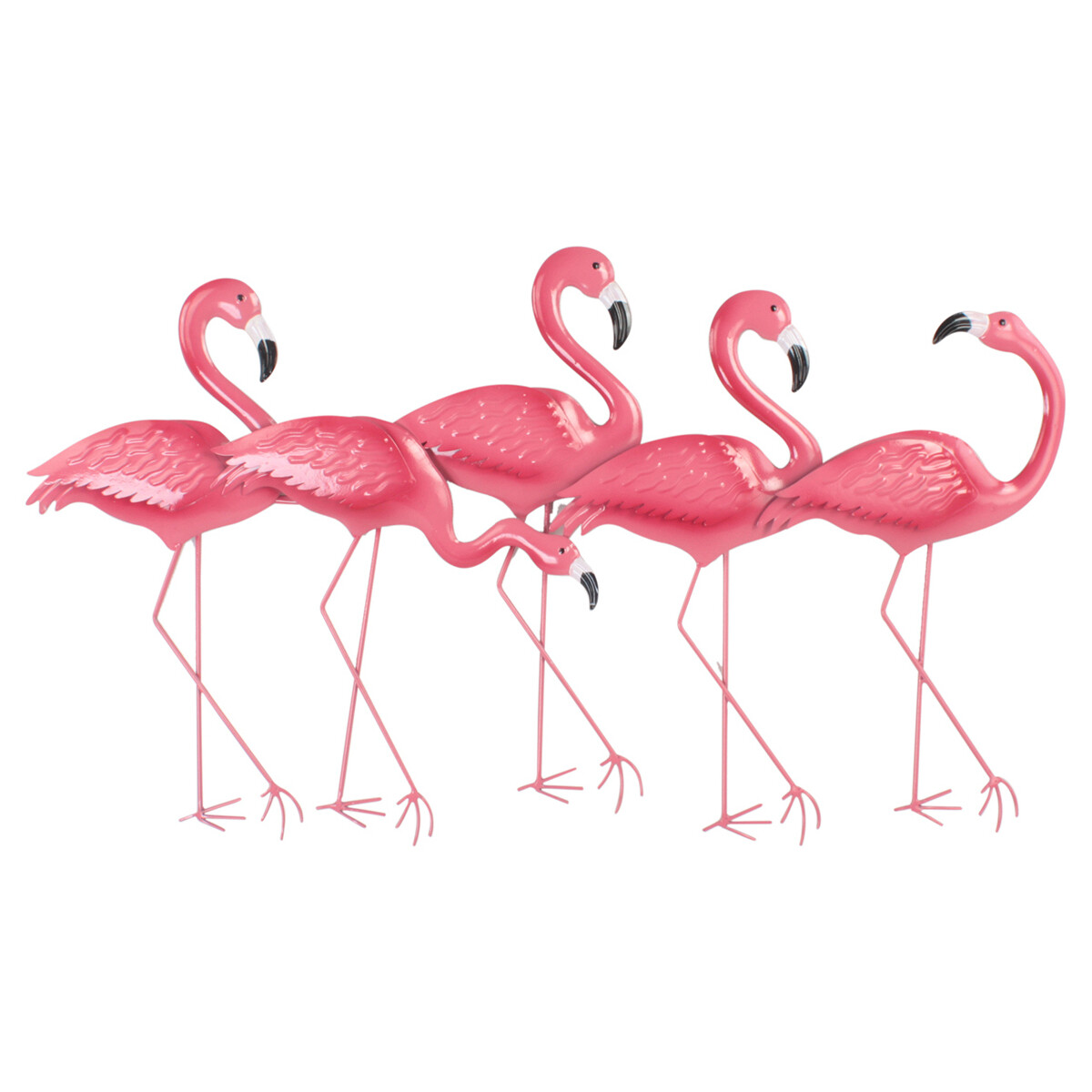 Casa Estatuetas Signes Grimalt Decoração De Parede Flamingos Rosa