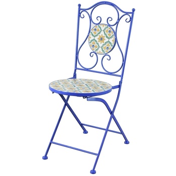 Casa Cadeiras Signes Grimalt Cadeira Mosaico Azul