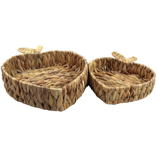 Casa Cestos e Caixas decorativas  Signes Grimalt Cestas De Maçã 2U Castanho