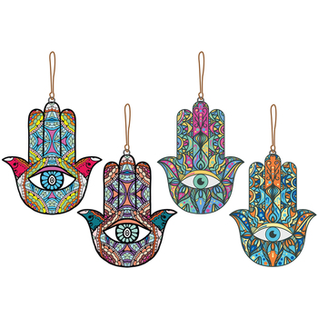 Relógios & jóias Pingentes Signes Grimalt Pingente Mão De Fátima 4U Multicolor