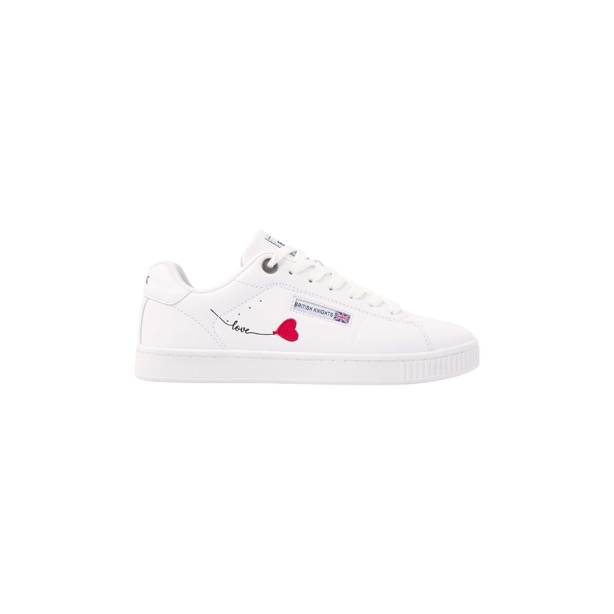 Sapatos Mulher Sapatos British Knights MIST 0974-WHITE/HEART Blanc Branco