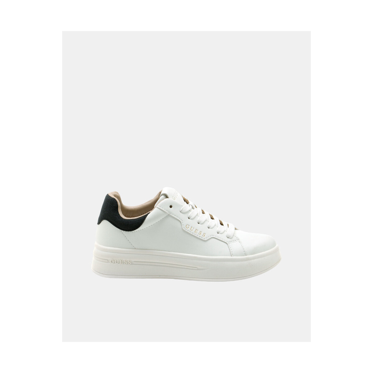 Sapatos Mulher Sapatilhas Guess WINNIE FLPWIN FAL12 Branco