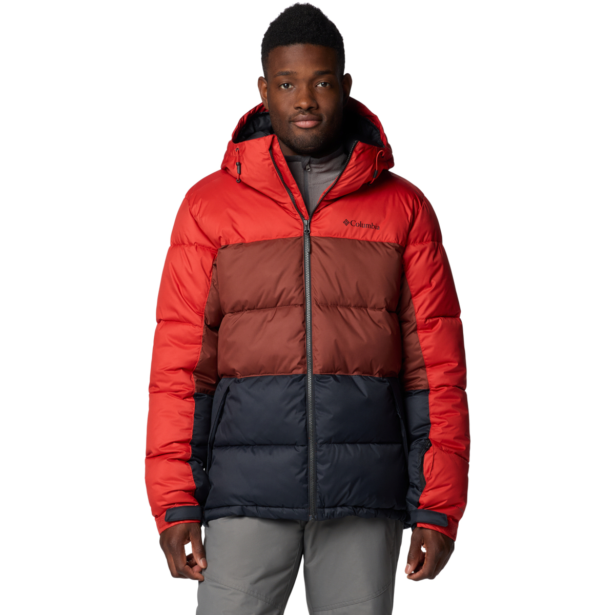 Textil Homem Parkas Columbia Roaring Fork II Down Jacket Vermelho