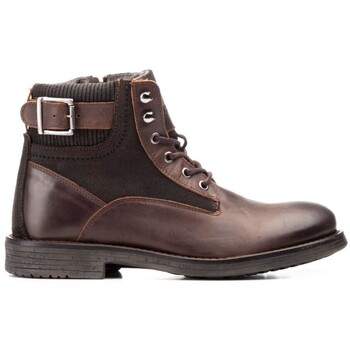 Sapatos Homem Botas Route 83 Botins em pele da Castanho