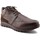 Sapatos Homem Botas Becool Botins em pele castanha da Castanho