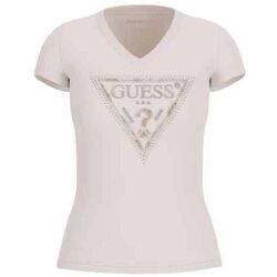 Textil Mulher T-shirts e Pólos Guess W5RI21 J1314-G012 Branco