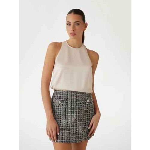 Textil Mulher Tops sem mangas Guess W5RH47 WFQC2-G1M5 Cinza