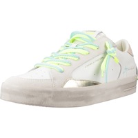 Sapatos Mulher Sapatilhas Crime London SK8 DELUXE Bege