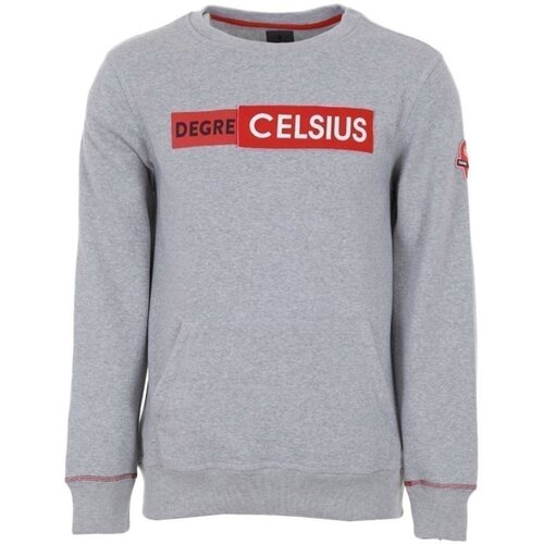 Textil Homem Sweats Degré Celsius COLAK_XH_GRIS_CLAIR_CHINE Cinza