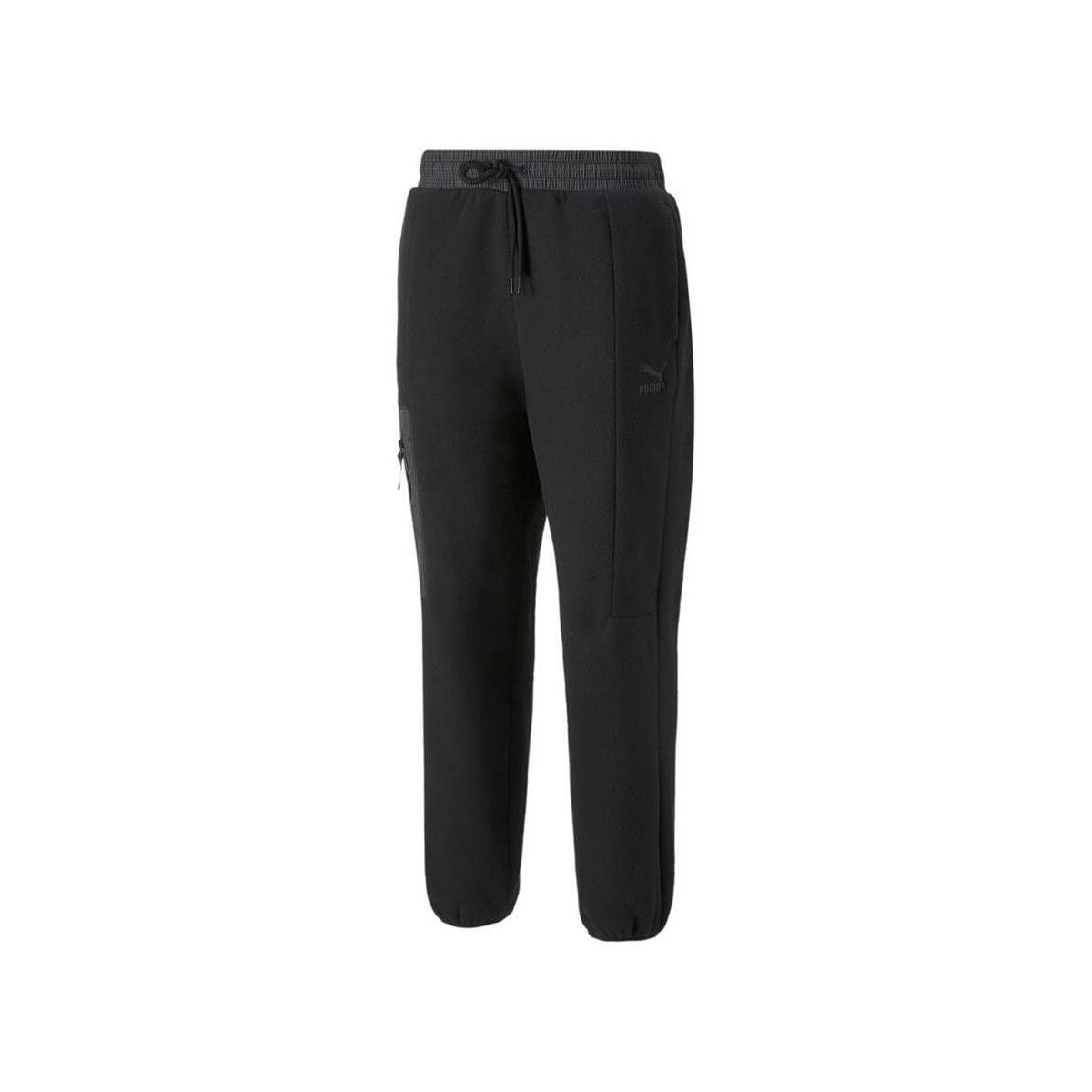 Textil Homem Calças de treino Puma  Preto