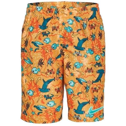 Textil Rapaz Fatos e shorts de banho Nike  Laranja