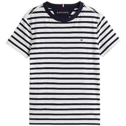 Textil Rapaz T-Shirt mangas curtas Tommy Hilfiger  Azul