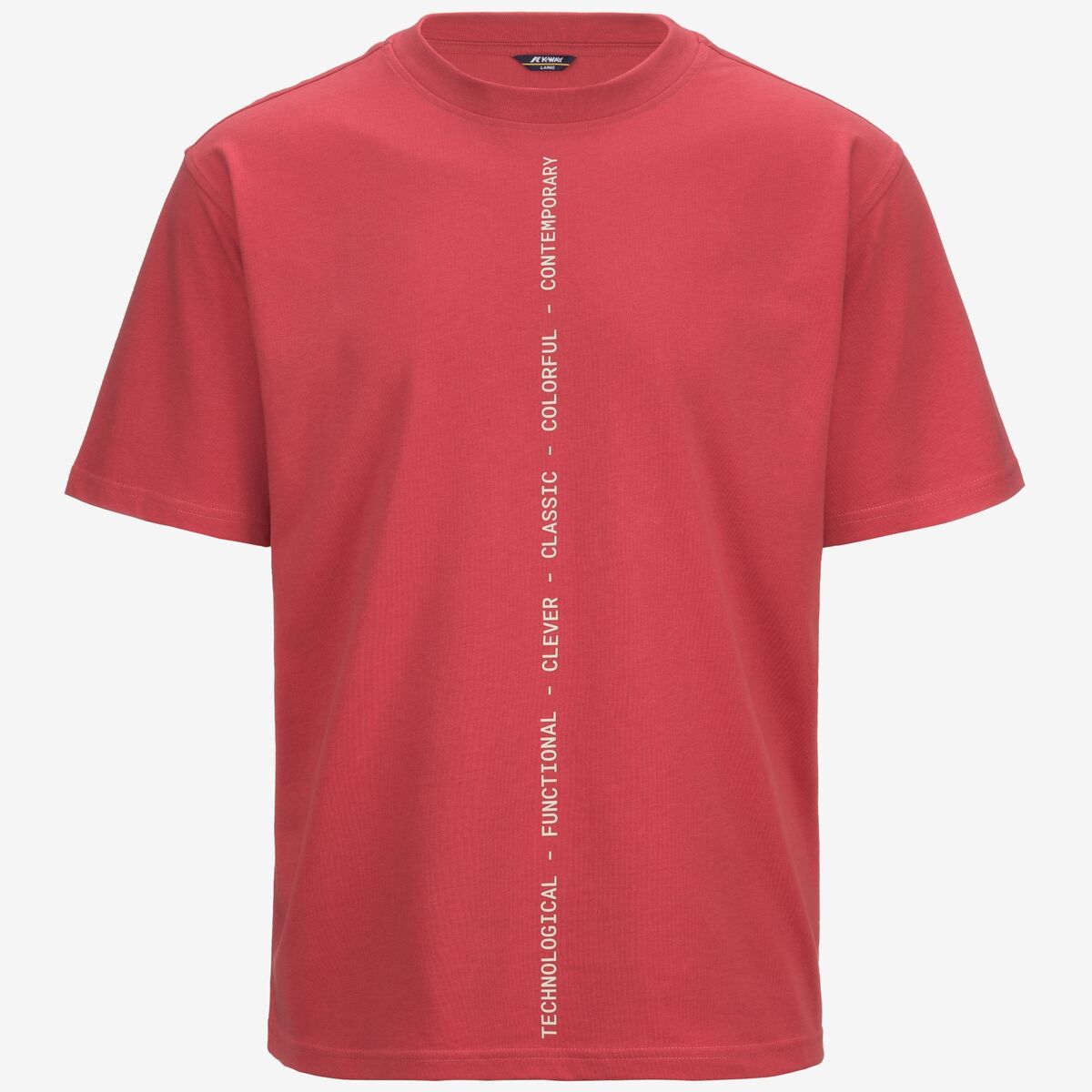 Textil Homem T-Shirt mangas curtas K-Way K3138NW Vermelho