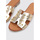 Sapatos Mulher Chinelos Sandra Fontan CITRIC Ouro