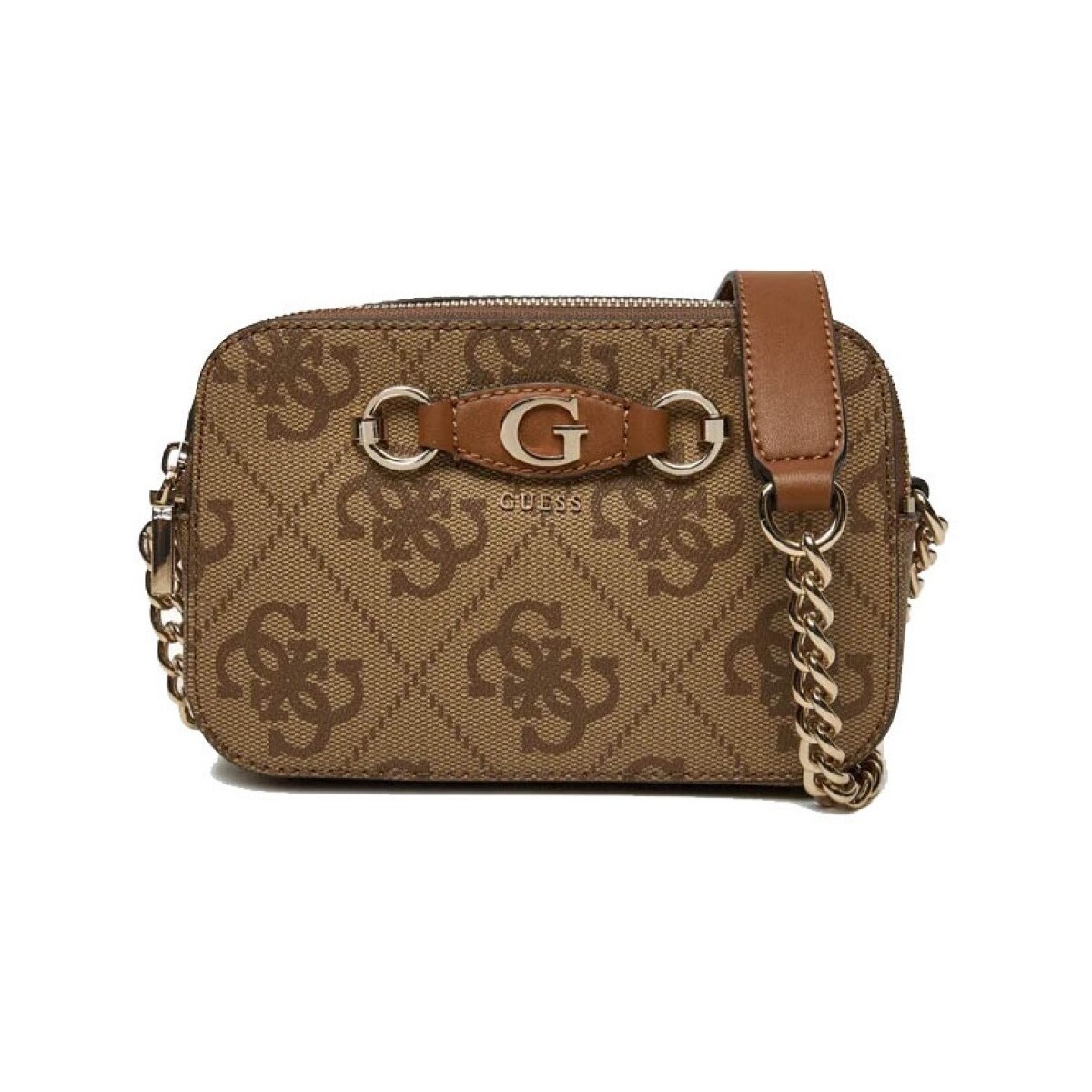 Malas Mulher Bolsa Guess IZZY CAMERA BAG Castanho
