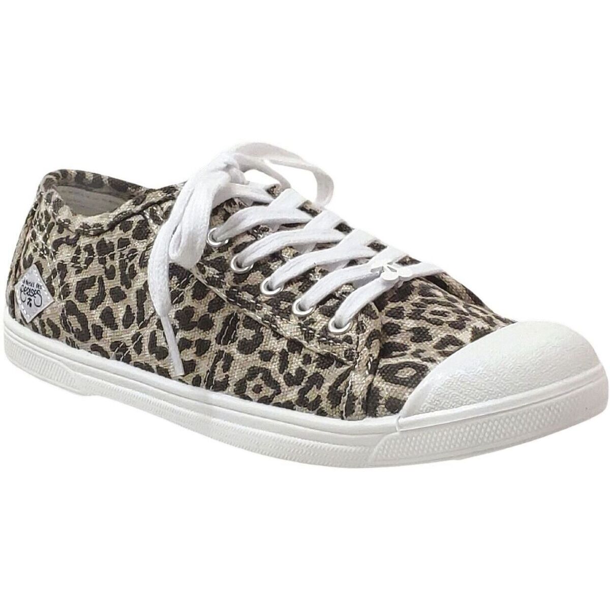 Sapatos Mulher Sapatilhas Le Temps des Cerises Basic 02  leo Bege