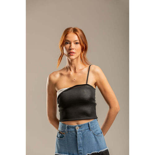 Textil Mulher T-shirts e Pólos Swallow SW4689SLA-2-1 Preto