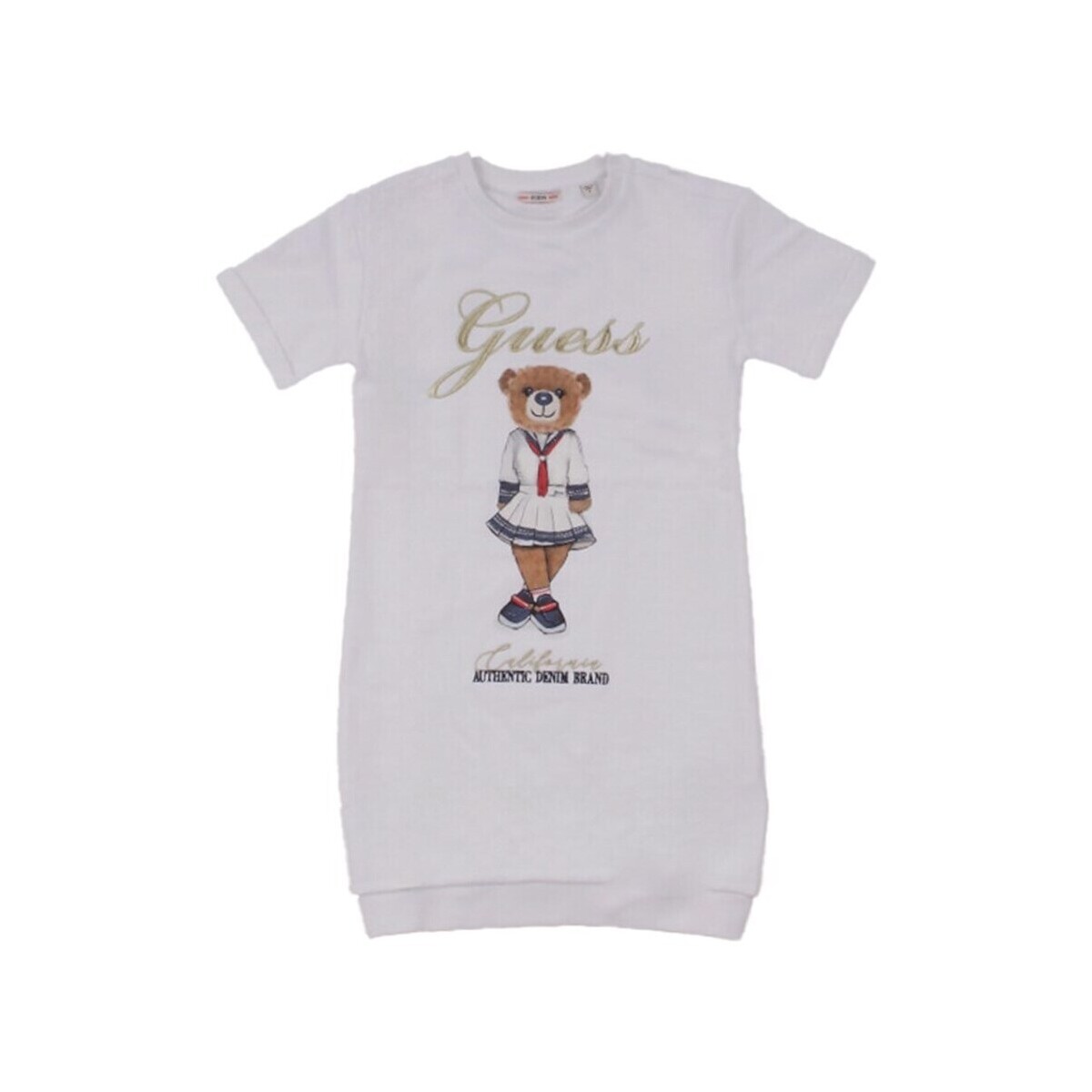 Textil Rapariga Jaquetas Guess J5RK28 KAD74 Branco