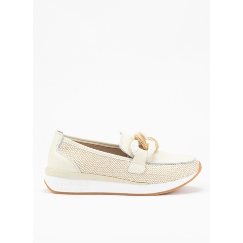 Sapatos Mulher Sapatilhas The Happy Monk 37089 BEIGE