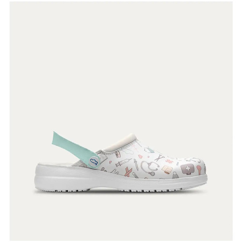 Sapatos Mulher Setor medical / alimentar Feliz Caminar Tamancos higiénicos multicoloridos Multicolor
