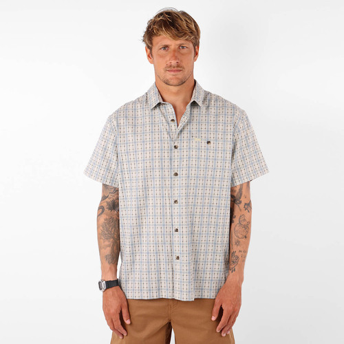 Oxbow Chemise CHECKER Branco