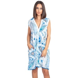 Textil Mulher Vestidos curtos Isla Bonita By Sigris Vestido Curto Azul
