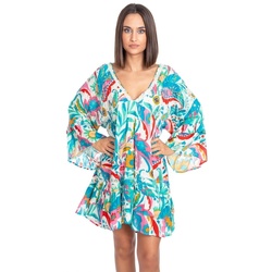 Textil Mulher Vestidos curtos Isla Bonita By Sigris Vestido Curto Verde