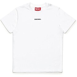 Textil Rapaz T-Shirt mangas curtas Diesel J02078-KYATR Branco