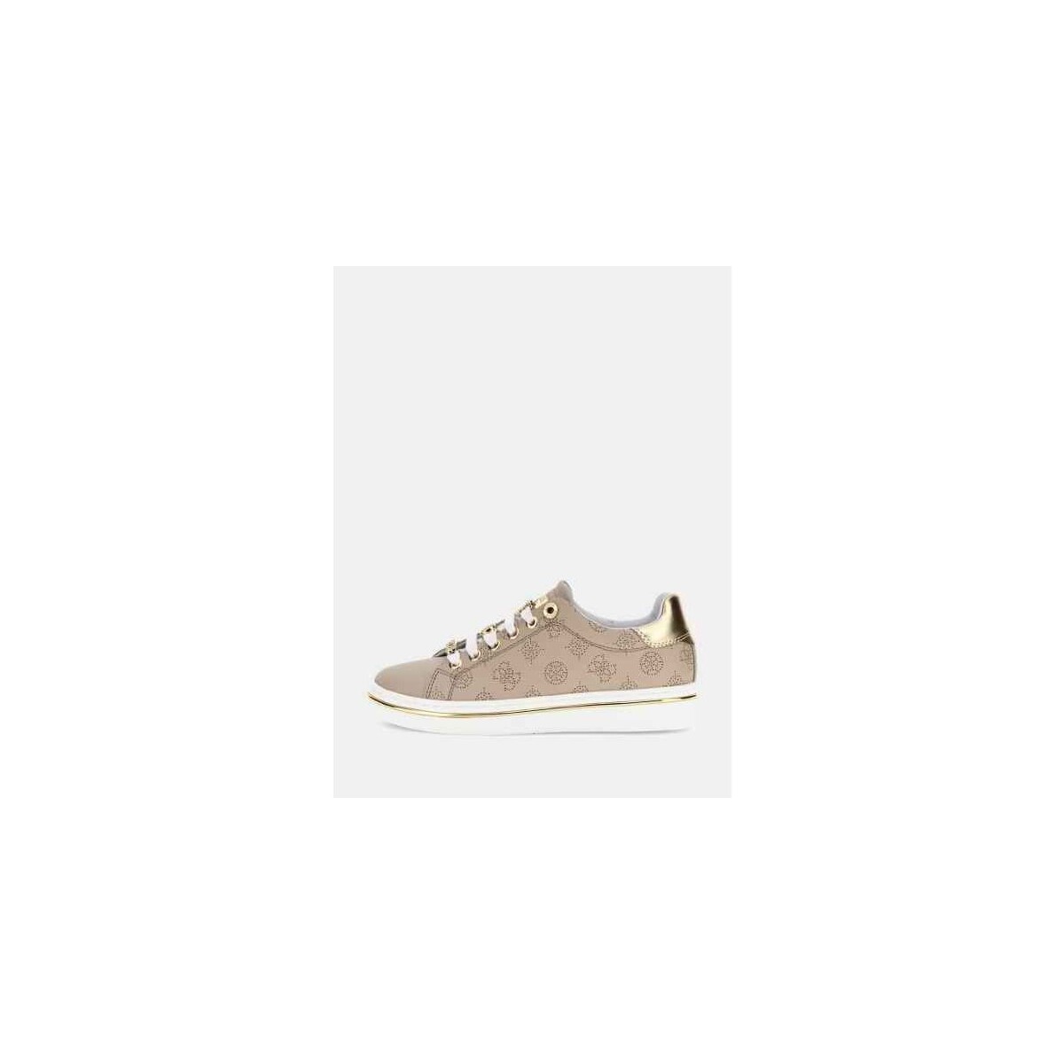 Sapatos Mulher Sapatilhas Guess FLPSTA FAL12 STASEY-BEIGE Bege