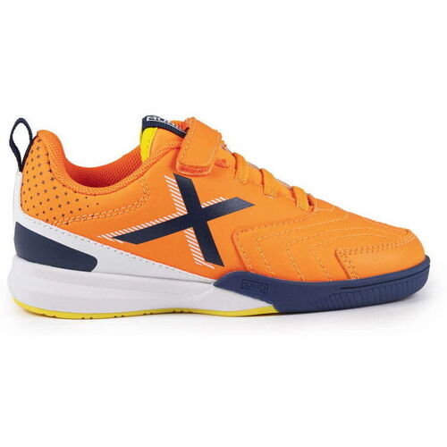 Sapatos Criança Chuteiras Munich Rondito kid elastic laces Laranja