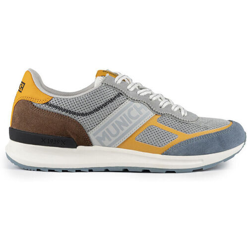 Sapatos Homem Sapatilhas Munich Corsa 8214011 GRIS Cinza
