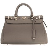 Malas Mulher Bolsa de mão Guess Eco Ali Luxury Satchel Castanho