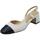 Sapatos Mulher Escarpim Nacree 5710002 Cap Nero Branco