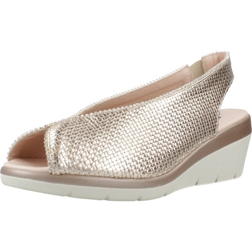 Sapatos Mulher Sandálias 24 Hrs 25956 Ouro