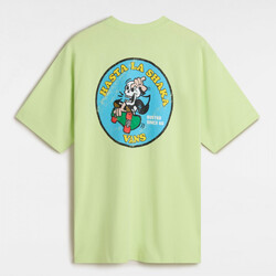 Textil Homem T-shirts e Pólos Vans Skull la shaka loose ss Verde