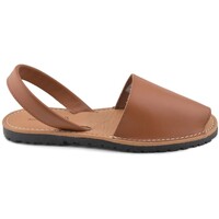 Sapatos Mulher Sandálias Cbp - Conbuenpie Cbp|Sandálias menorquinas acolchoadas em pele castanha|Mulher Castanho