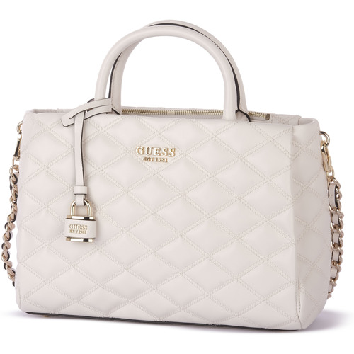 Malas Mulher Bolsa Guess OFF TAMSIN SATCHEL Branco