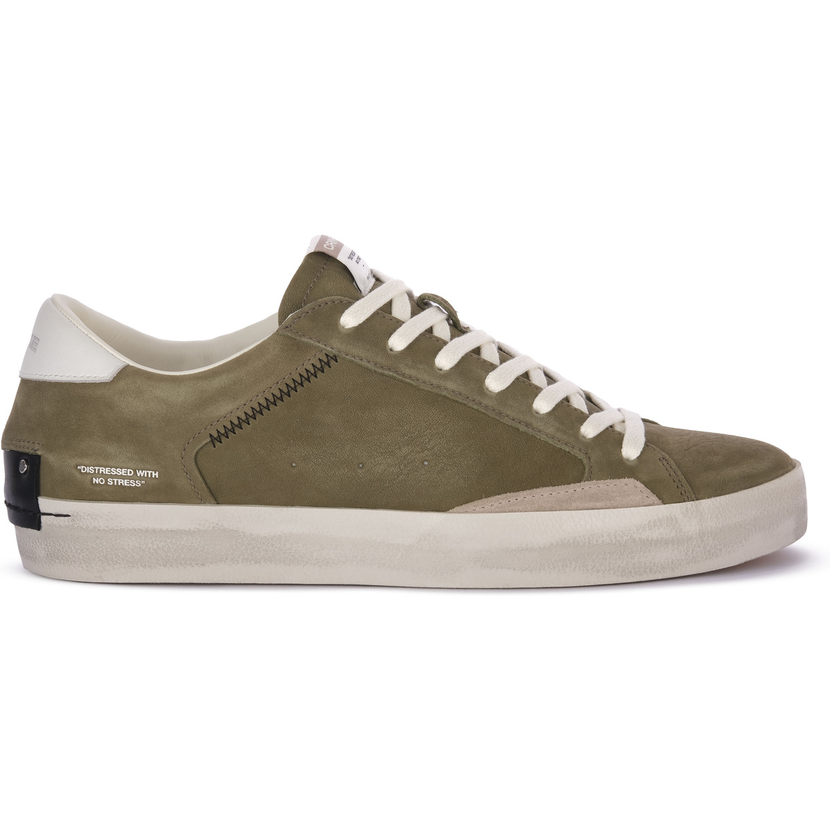 Sapatos Homem Sapatilhas Crime London DISTRESSED Preto