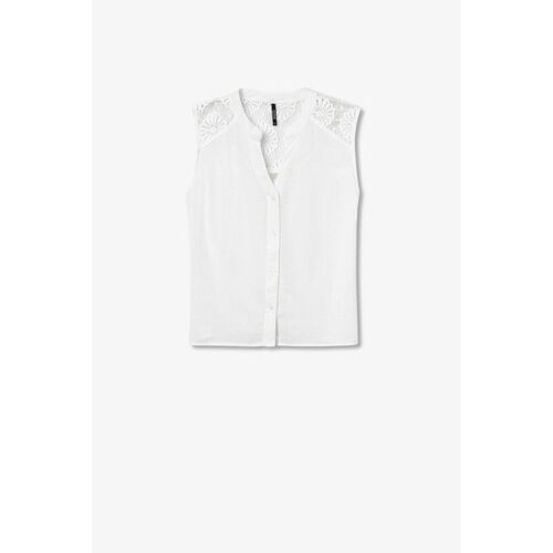 Textil Mulher camisas Tiffosi 10059331-110-1-31 Branco
