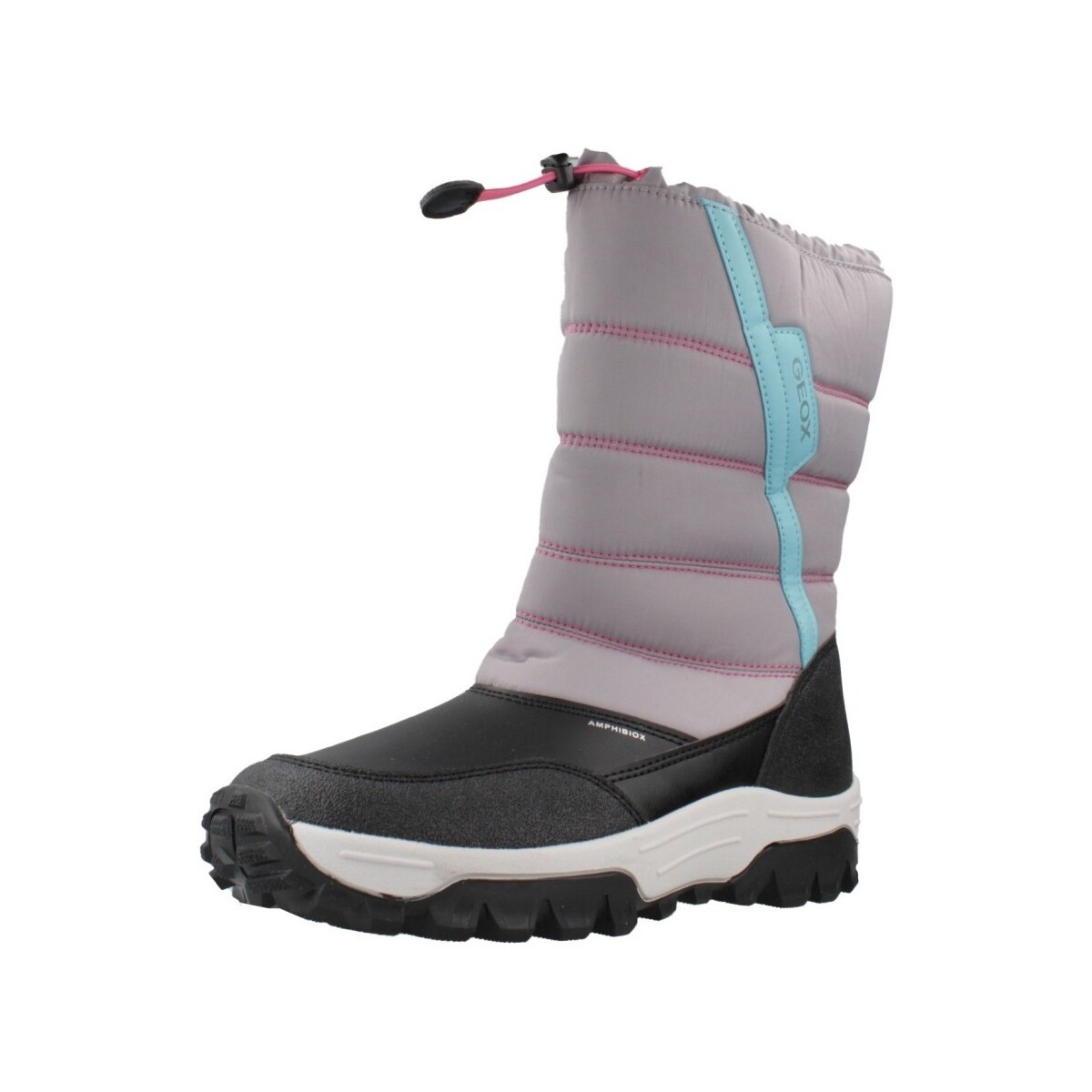Sapatos Rapaz Botas Geox J HIMALAYA GIRL B AB Cinza