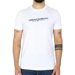 Textil Homem T-shirts e Pólos Diesel  Branco