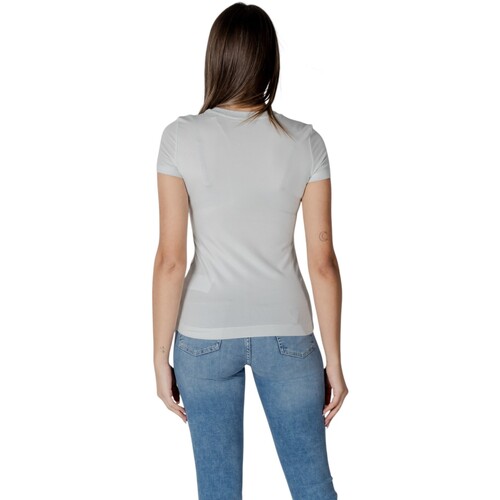 Guess CN SS LOGO LACE TEE W5GI04 J1314 Azul