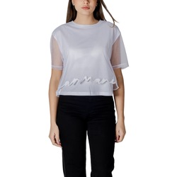Textil Mulher T-Shirt mangas curtas EAX XW000541 AF10359 Branco