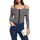 Textil Mulher T-shirt mangas compridas Morgan 241-TROPEZ Outros