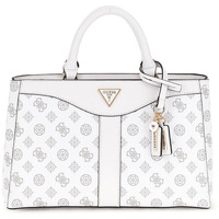 Malas Mulher Bolsa de mão Guess Dorys Luxury Satchel Branco